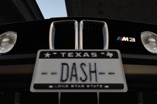 Dash for License Plates